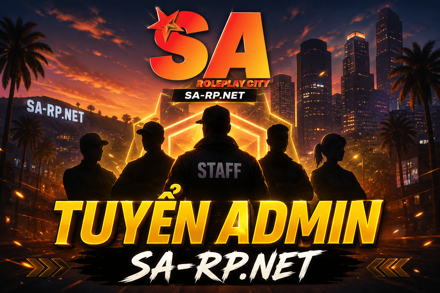 TUYỂN ADMIN MÁY CHỦ SA-RP.NET